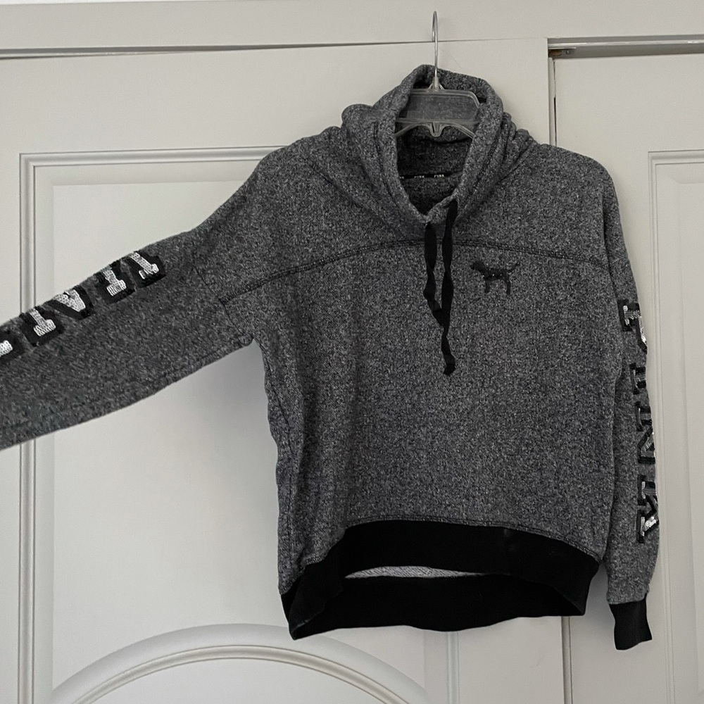 Grey Turtleneck “Hoodie”